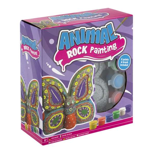 Kreatív szett festés kövekre | pillangó