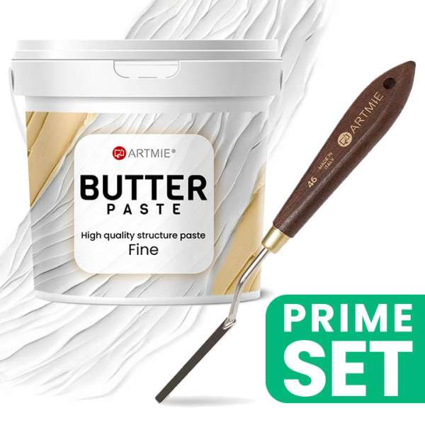 Finom relief paszta és művészi spatula készlet