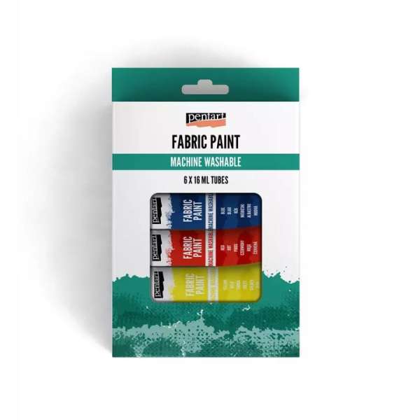 Pentart textilfesték készlet 6x16 ml