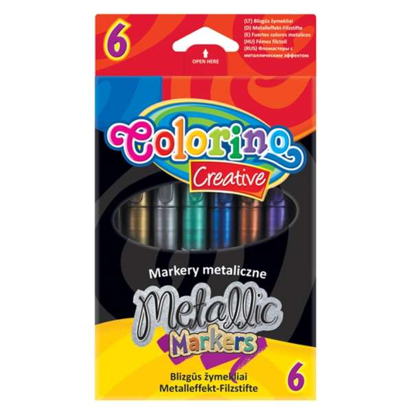 Colorino fém filctollak 6 db