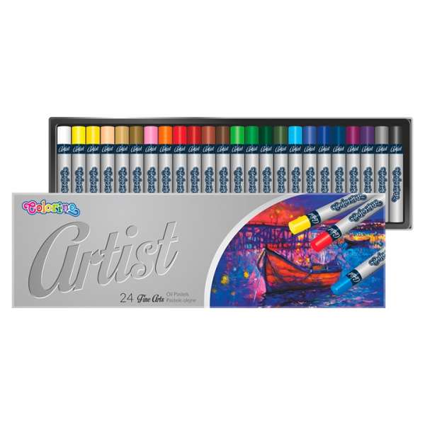 Kerek olajpasztell Colorino Artist 24 db