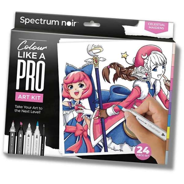 Illusztrációs művészeti készlet CELESTIAL MAIDENS