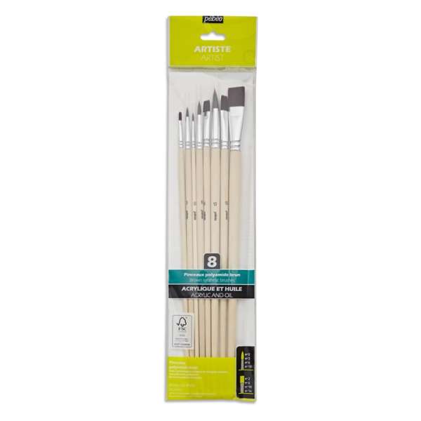 Ecsetkészlet PEBEO 8 db