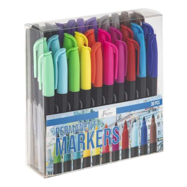 30 darabos tartós filctoll készlet