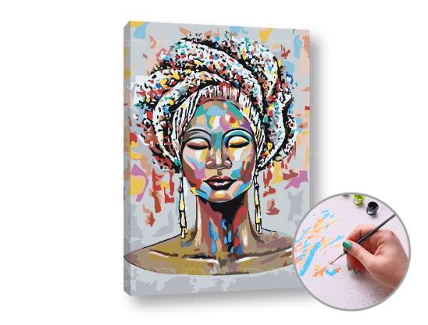 Festés számok szerint AFRIKAI | low difficulty