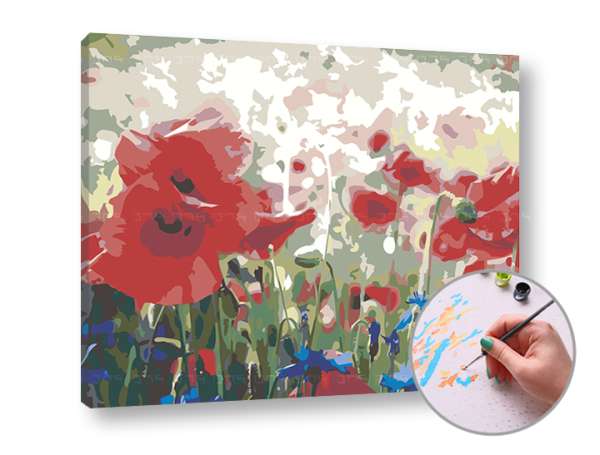 Festés számok szerint ABSTRAKT WILD MAKES | low difficulty