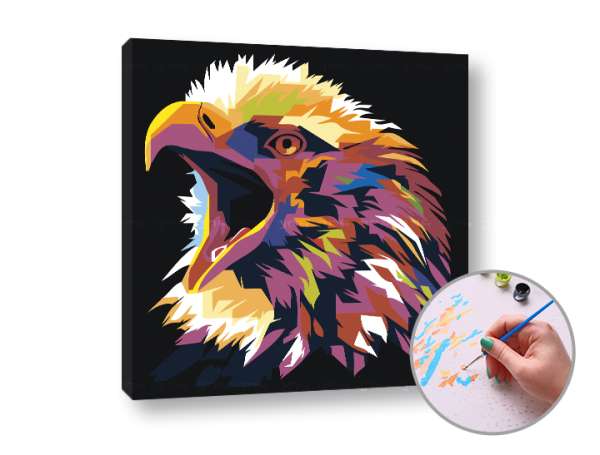 Festés számok szerint JASTRAB LARGE | low difficulty