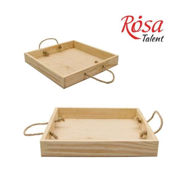 Fából készült tálca ROSA TALENT