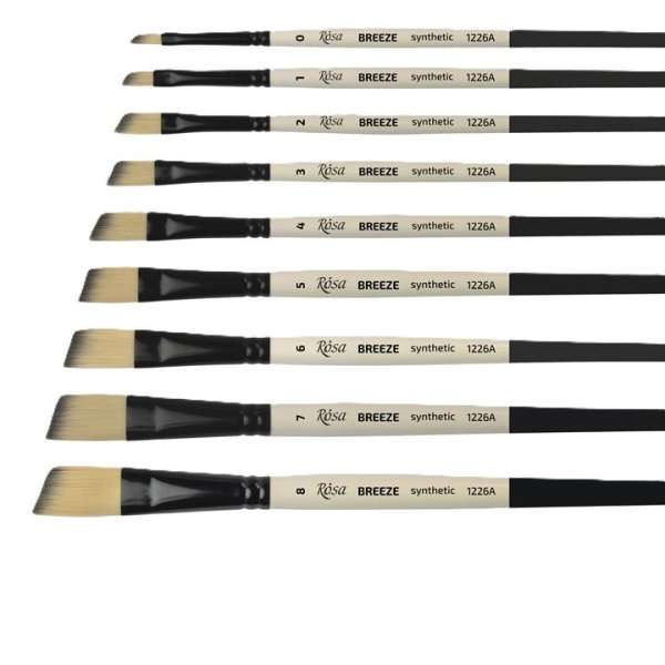 ROSA BREEZE 1226A szintetikus szögletes kefe | Various Sizes