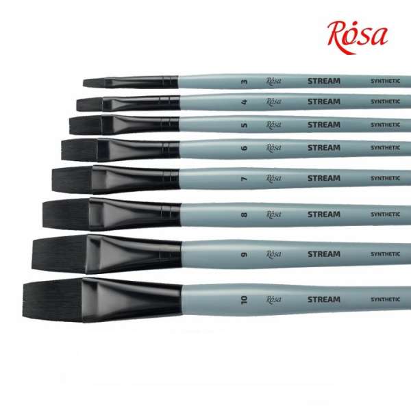 Szintetikus lapos kefe ROSA STREAM 134 | Various Sizes