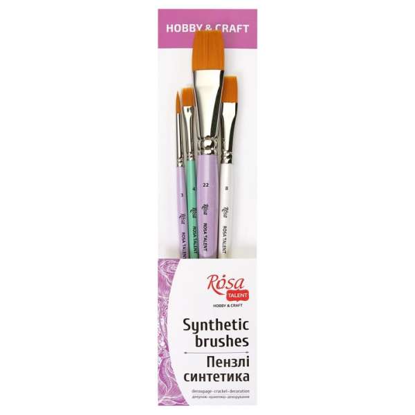 ROSA TALENT Hobby & Craft ecsetkészlet