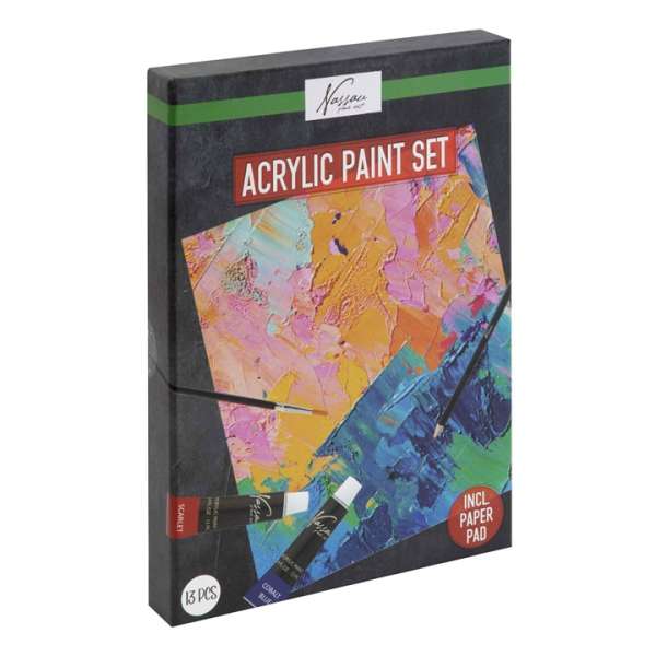 Akrilfestmény készlet Nassau | 13 darabos készlet