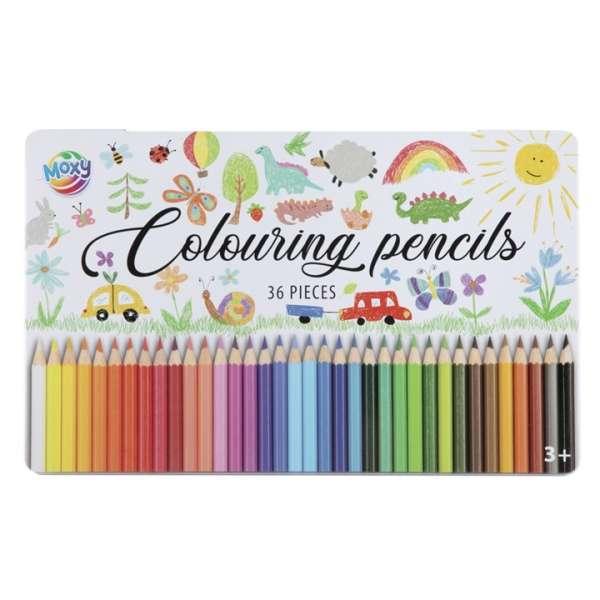 Színes ceruzák óndobozban 36 db