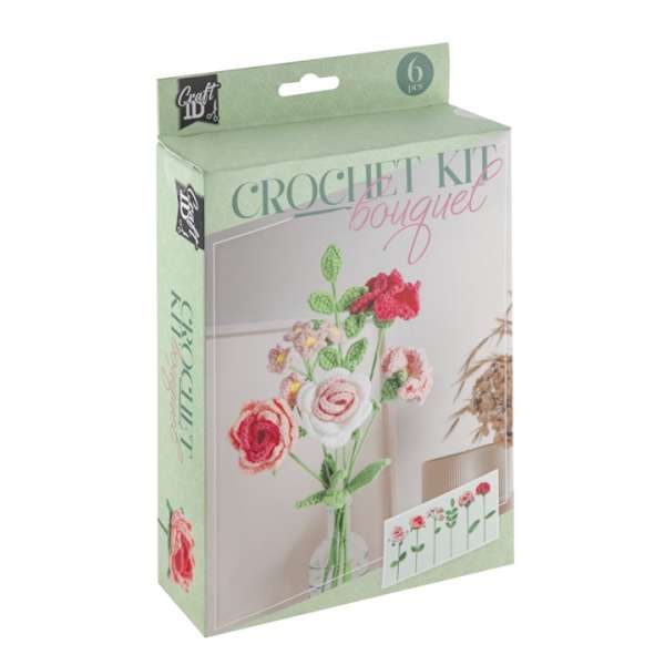 Horgolt csokor készlet