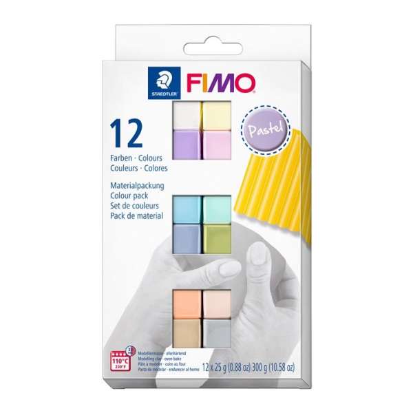 FIMO Soft Pastel Polymer Clay készlet