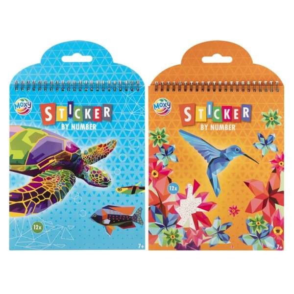 Matrica szám szerint készlet | various designs