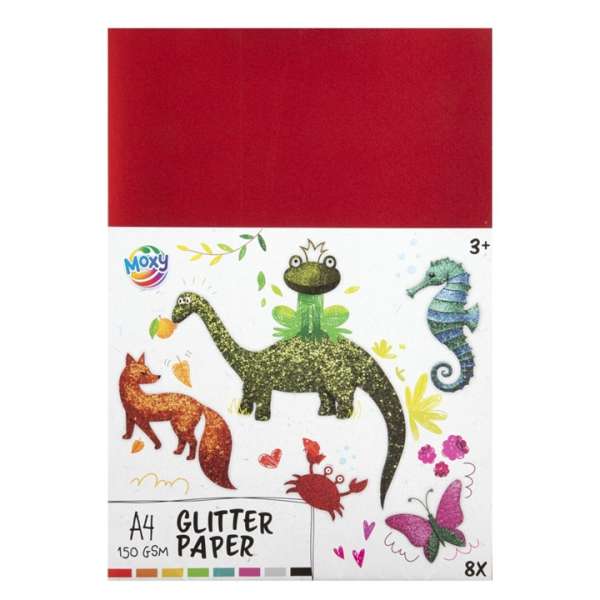 Szikrázó színes papír A4