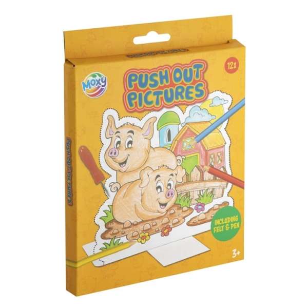 Punch-Out Pictures Farm készlet