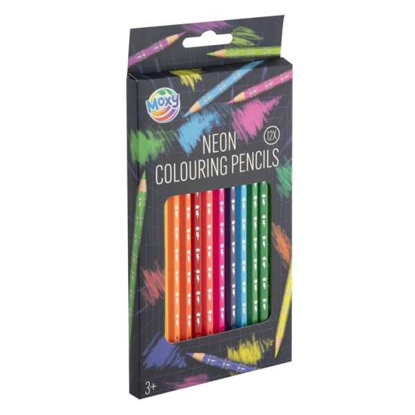 Neon színes ceruza készlet