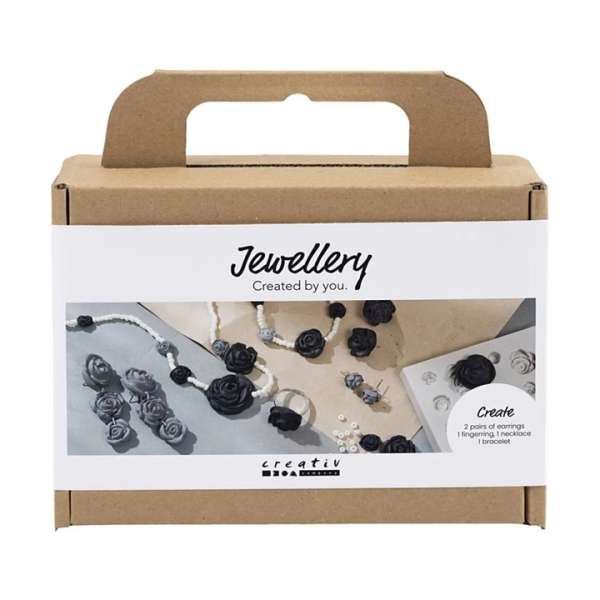 Mini kreatív ékszerkészítő készlet - Rózsa