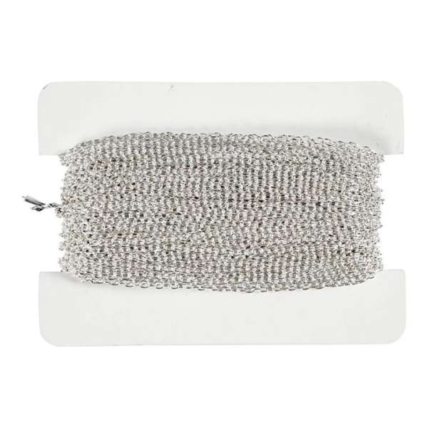 Ezüstözött lánc 2 mm x 20 m