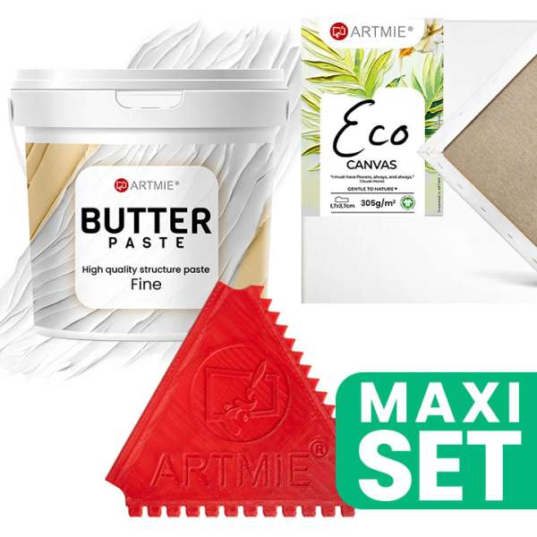 Artmie Relief absztrakt művészeti vászon készlet