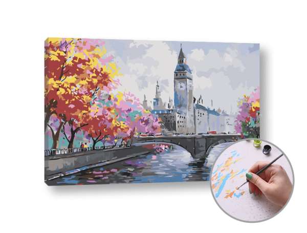 Festés számok szerint ŐSZ LONDONban | medium difficulty