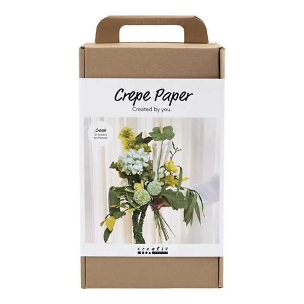 Maxi Creative készlet krepp papírvirágok készítéséhez