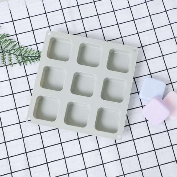 Szilikon szappanforma - négyzetek