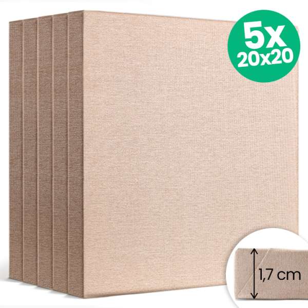 5 darabos NATURE ECO festővászon készlet