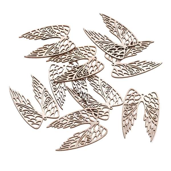 Fa szárnyak 6 cm / 9 darabos készlet