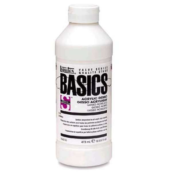 Akril bevonó - GESSO 946 ml (Akrilfestékek Liquitex BASICS )