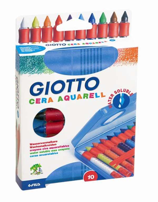Viasz pasztell GIOTTO Cera Aquarell SZETT10 (Viasz pasztell  akvarell)