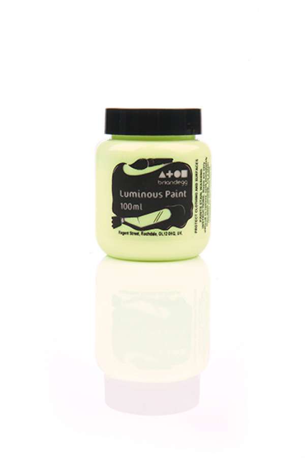 Foszforeszkáló festék GLOW IN THE DARK 100 ml (kreatív kellékek)