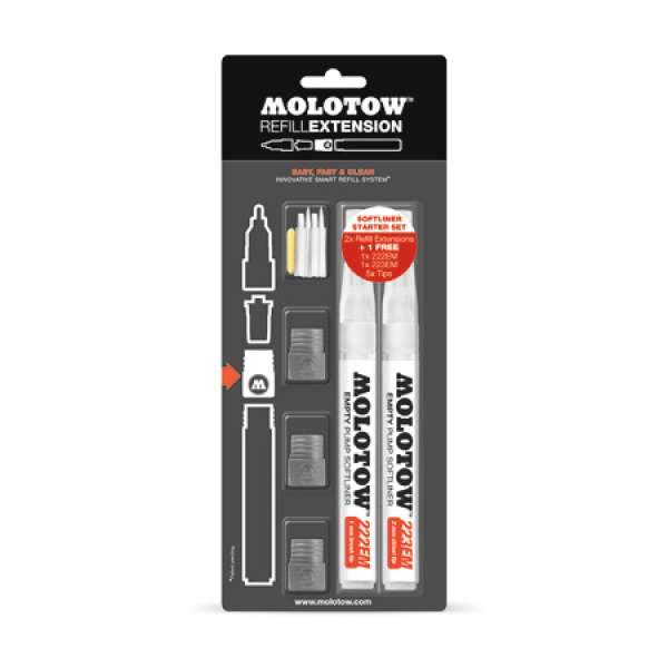 Molotow Refill Extension 111EM Starter Kit (kreatív kellékek)