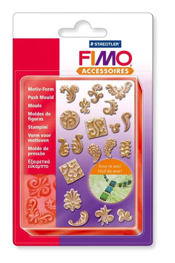 FIMO massza modellező forma - Díszek (hobbi kellék)