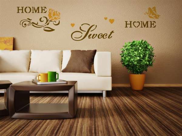 Home Design BRICO XXL sablon falra - Sweet Home (Home Design - C. Kreul)