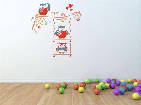 Home Design BRICO XXL sablon falra - Happy Birds (Home Design - C. Kreul)