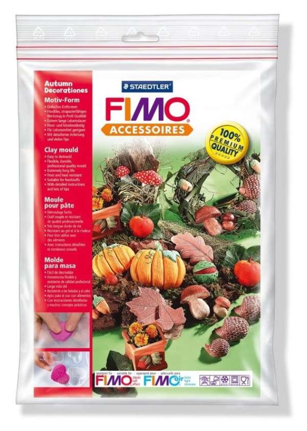 FIMO szilikon forma - Ősz (fimo formák)
