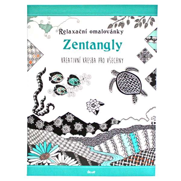 Relaksz színezőkönyv Zentagle (Színező könyvek felnőtteknek)