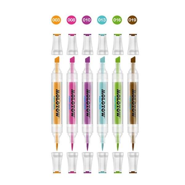 Marker Molotow™ Aqua Twin | több szinben (Tölthető marker  Molotow™)