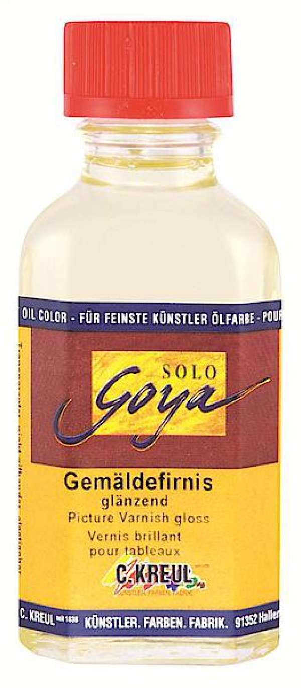 Fedőlakk Solo Goya fényes 50 ml (fedőlakk Solo Goya - C, Kreul)