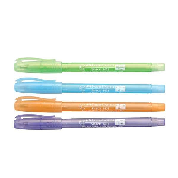 Golyóstoll 1431 / piros (golyóstoll Faber Castell)