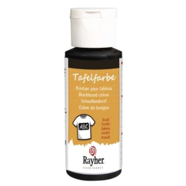 Táblafesték textilre 50 ml - fekete (táblafesték textilre)