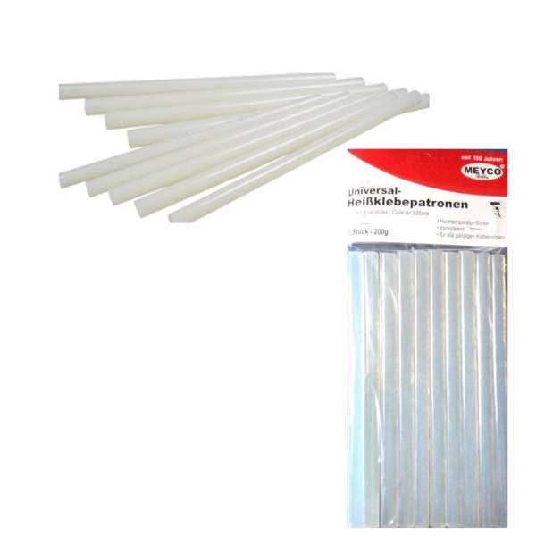 Ragasztó pálcák 11 mm MEYCO ragasztópisztolyba / 10 db (kreatív kellékek)