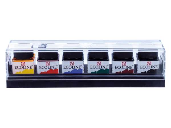 Akvarell festék készlet Ecoline 6x30ml (Akvarell festékek Ecoline)