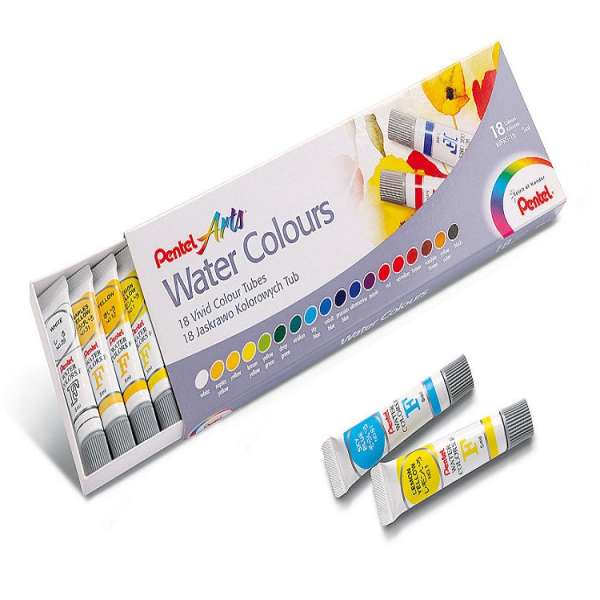 Akvarell festék készlet Pentel / 18x5ml  (Akvarell festék készlet Pentel)
