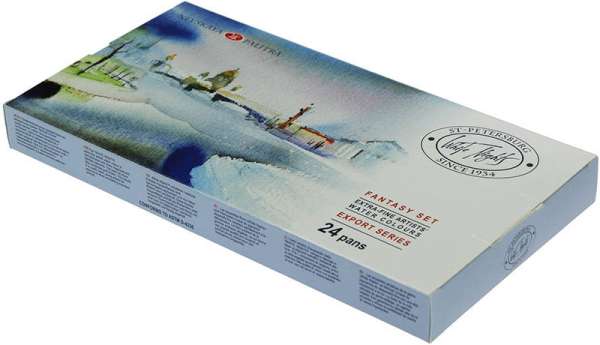Akvarell festék készlet White Nights Fantasy / 24x2.5ml (Akvarell festék)