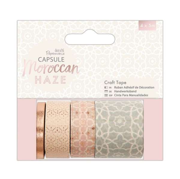 Dekoráló öntapadós négyzetek Moroccan Haze 5 m / 4 db (Dekoráló)