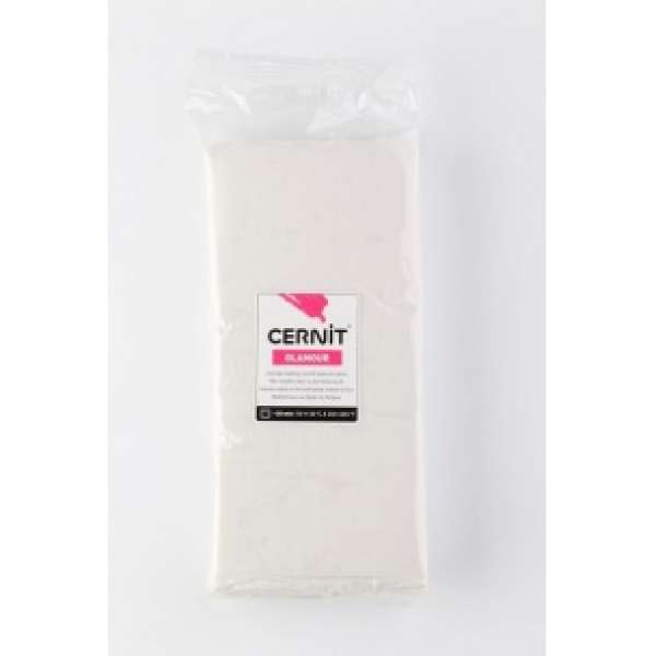 Cernit GLAMOUR fehér 500g (modellező massza Cernit)